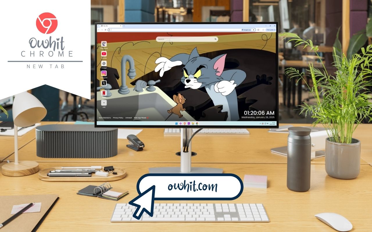 Tom and Jerry Wallpaper - 截图 3