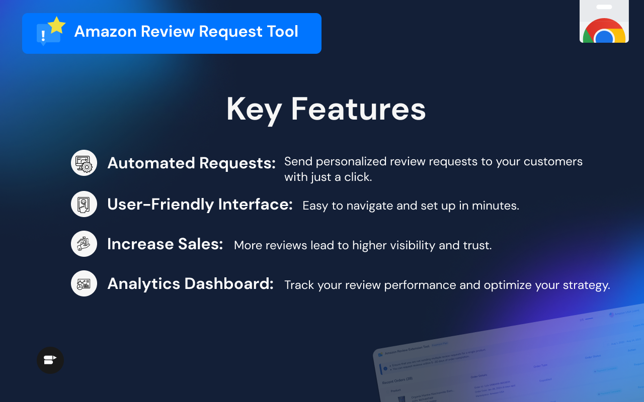 Amazon Review Request Tool - 截图 1