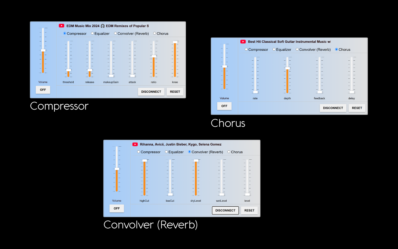 带音量增强器的均衡器 - Equalizer - 截图 4