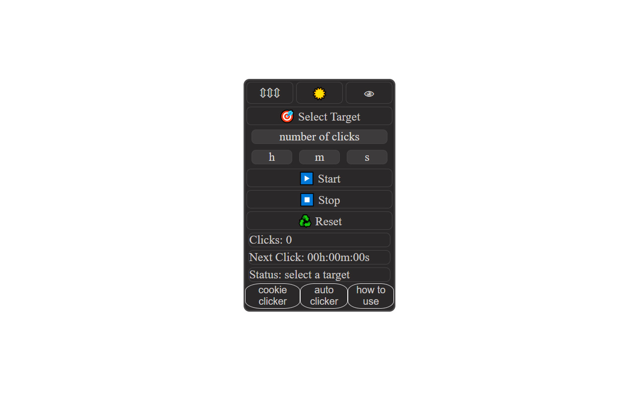Safe Auto Clicker and Cookie Clicker — for Any Website - 截图 2