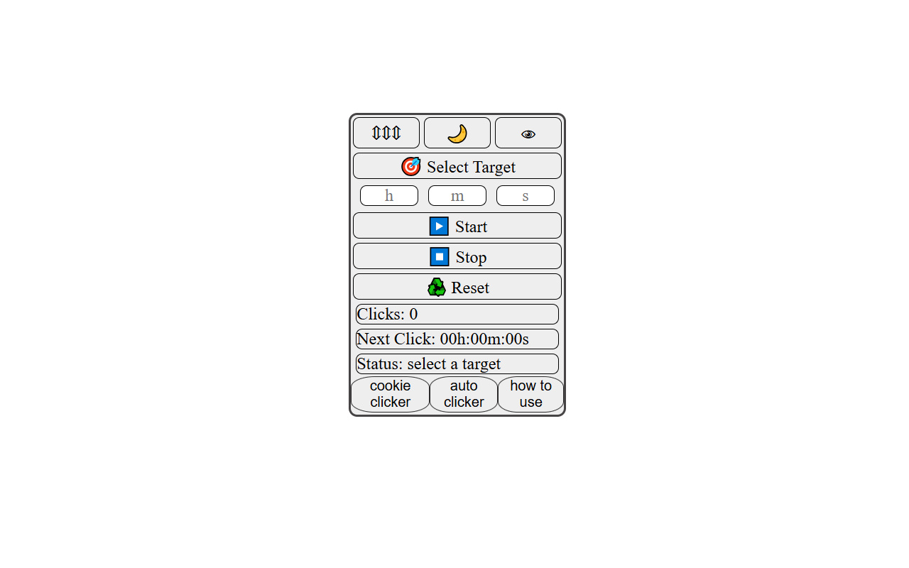 Safe Auto Clicker and Cookie Clicker — for Any Website - 截图 3