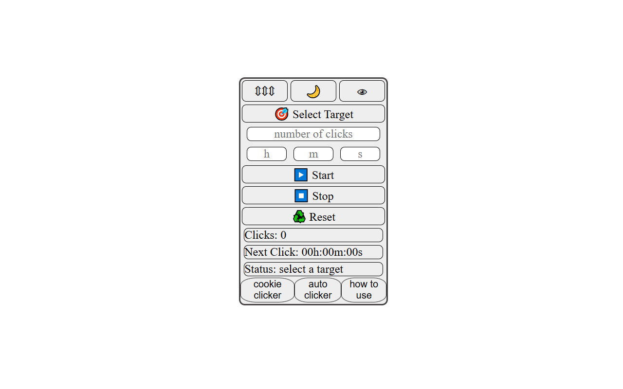 Safe Auto Clicker and Cookie Clicker — for Any Website - 截图 5