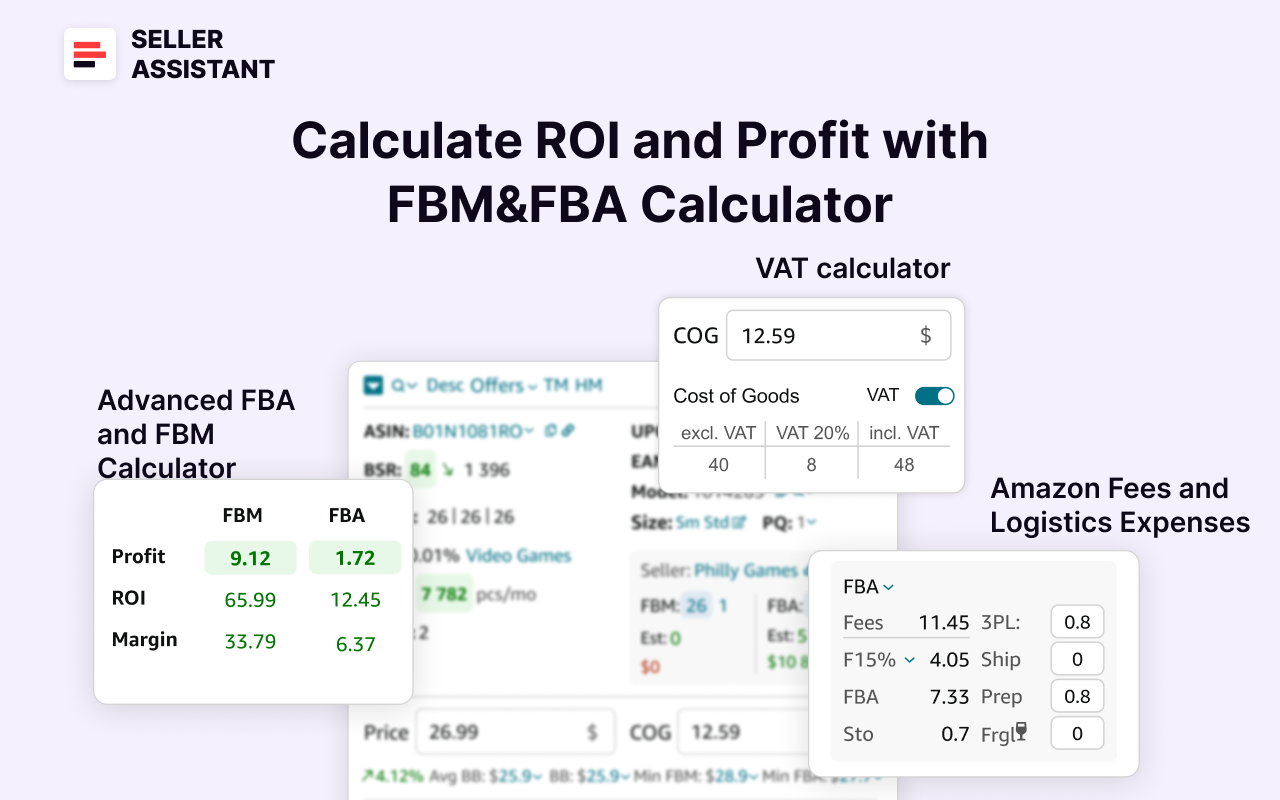 Seller Assistant — Amazon Product Research Tool - 截图 3
