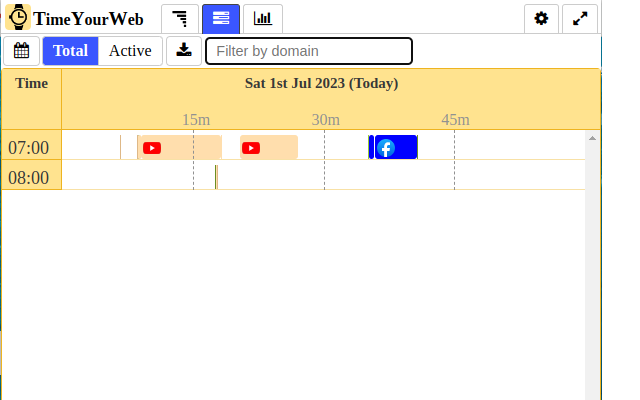 TimeYourWeb Time Tracker - 截图 2