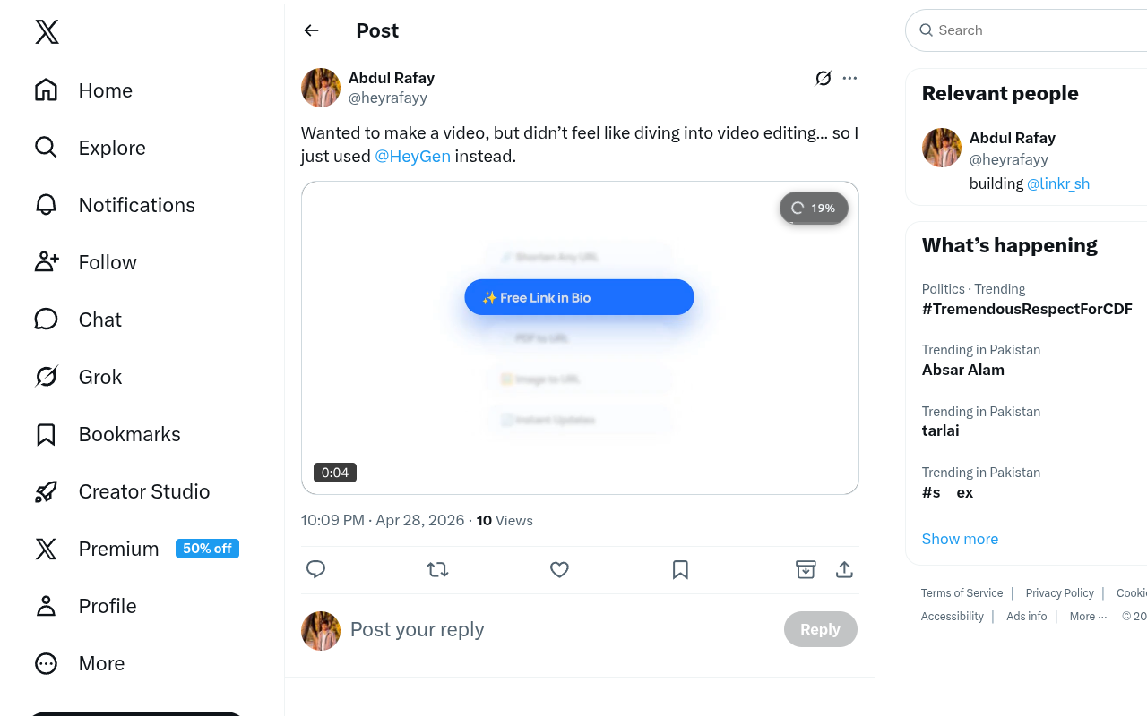 Twitter X Video Downloader & Post Archiver - xsavr - 截图 2