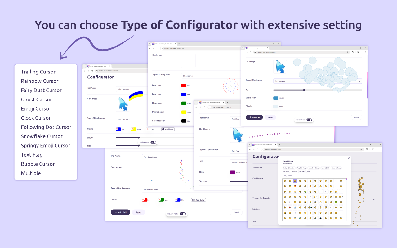 Cursor Trails - Custom Cursor Trails - 截图 2