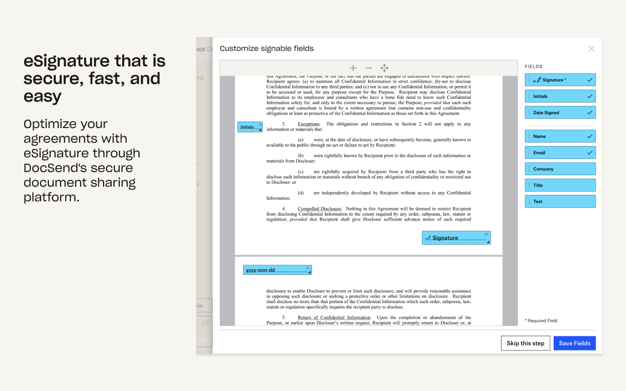 DocSend Extension - 截图 1