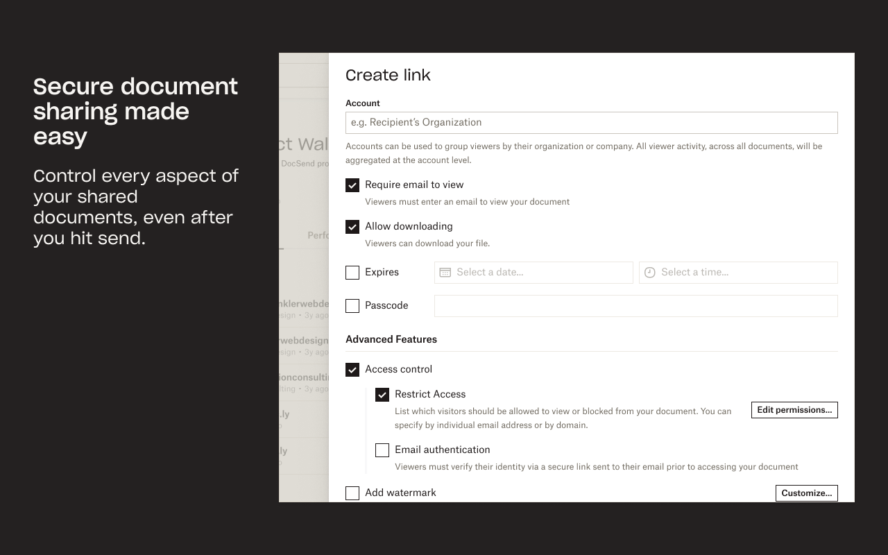 DocSend Extension - 截图 2