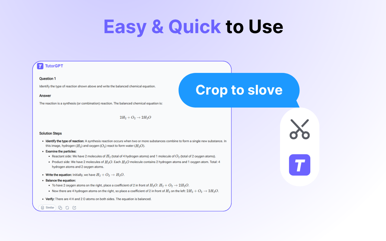 TutorGPT - 免费 AI 作业辅导助手与私人导师 - 截图 4