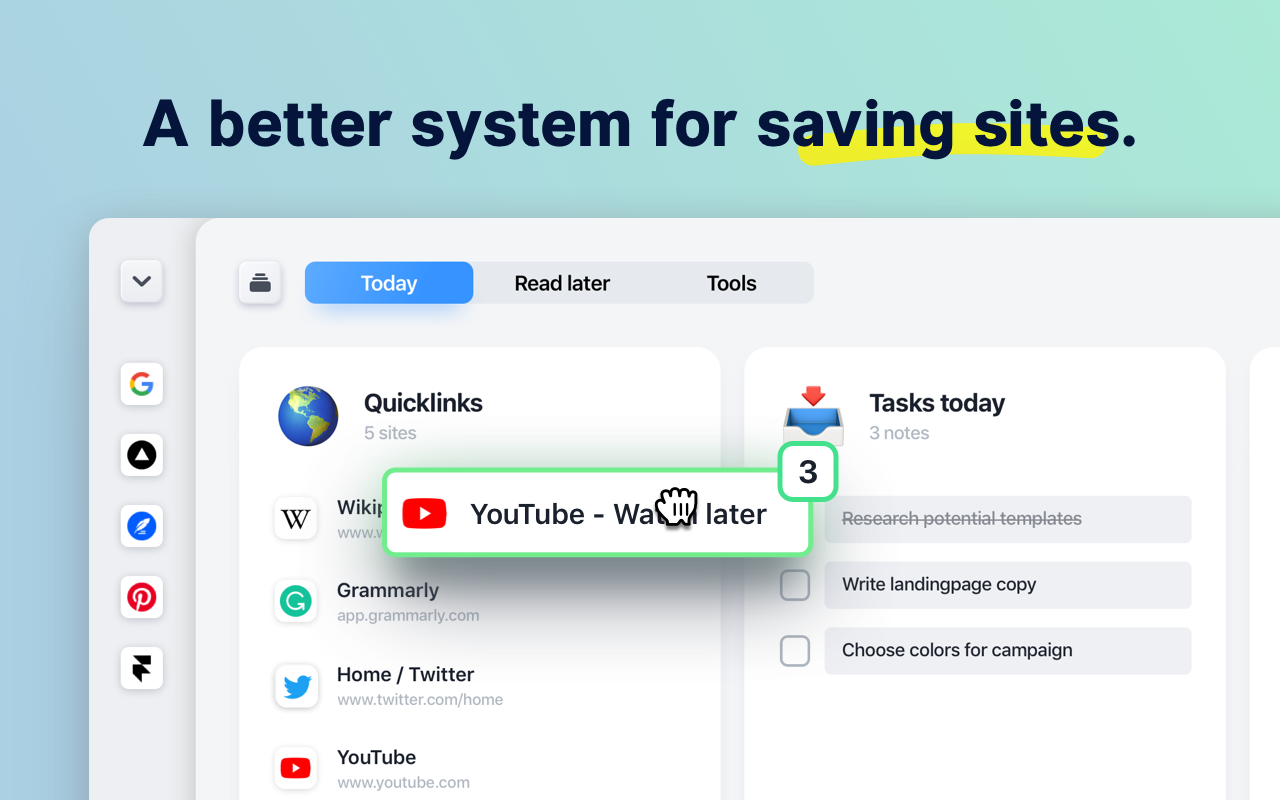 tabExtend - Easy Tab manager - 截图 4