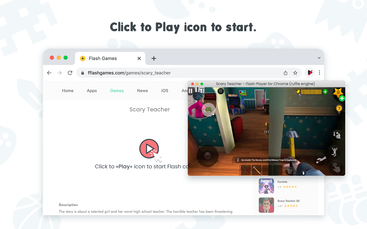 Flash Player - 啟用 Flash 內容 - 截图 3