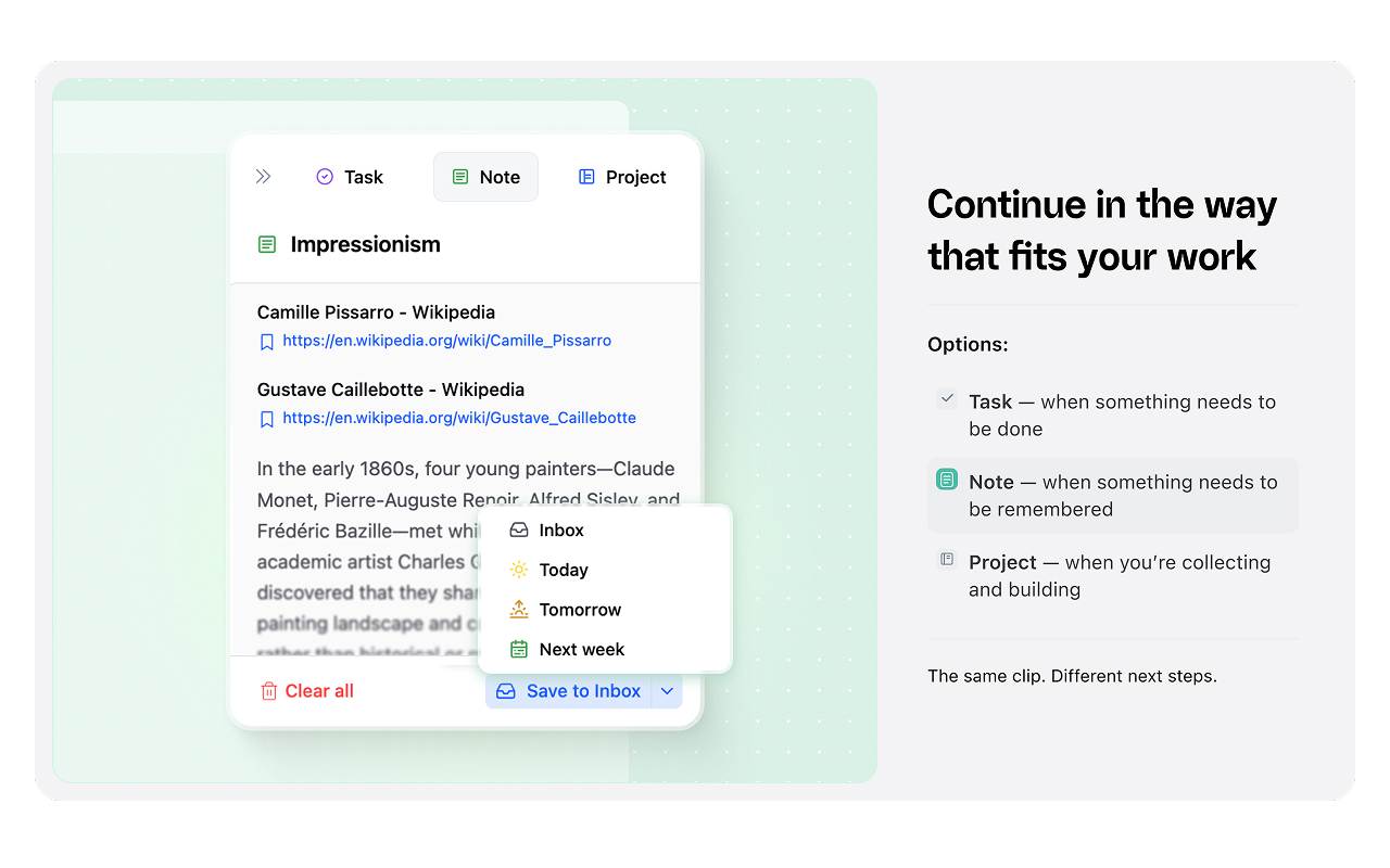 xTiles Web Clipper - 截图 1