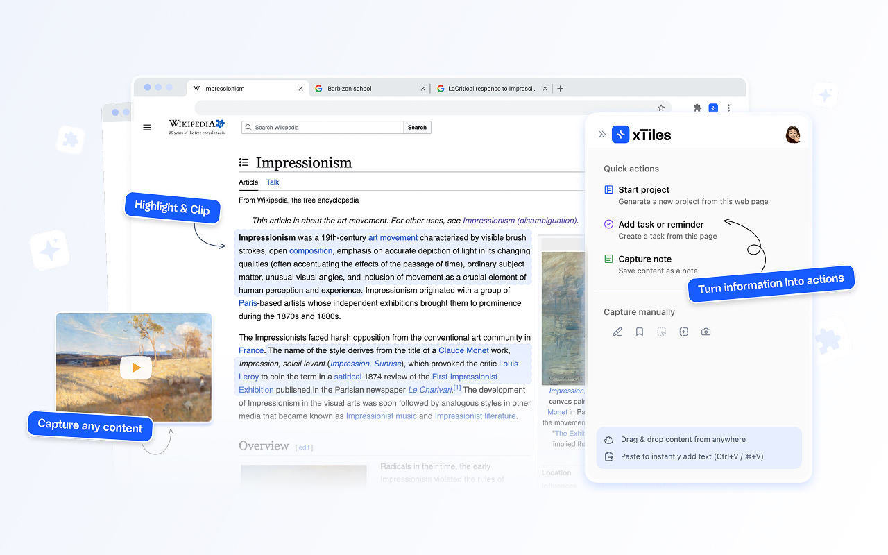 xTiles Web Clipper - 截图 2