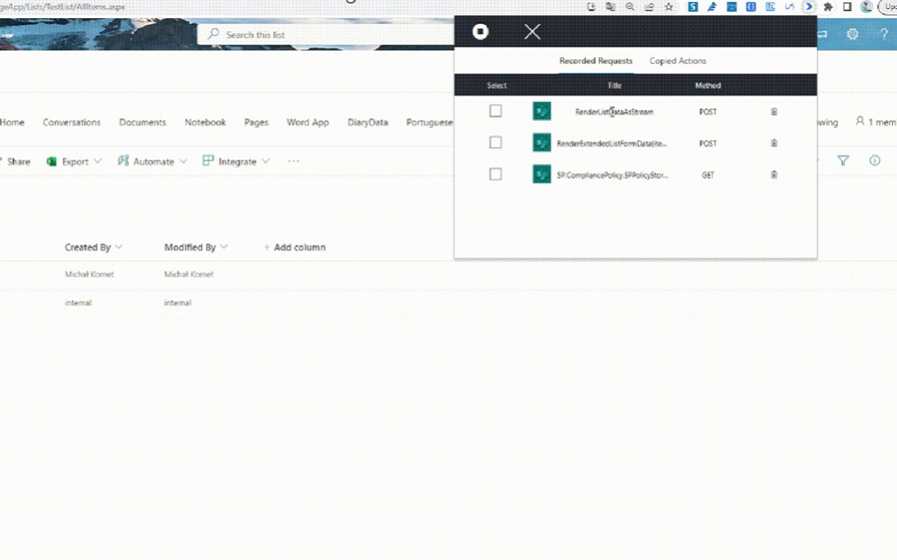 Power Automate Actions Handler - 截图 1