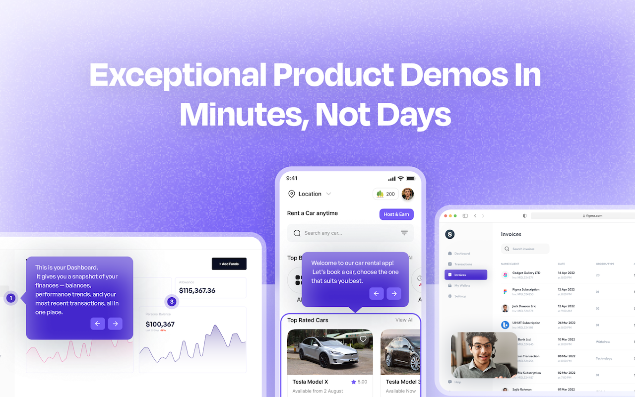 Supademo: AI interactive demos in seconds - 截图 1