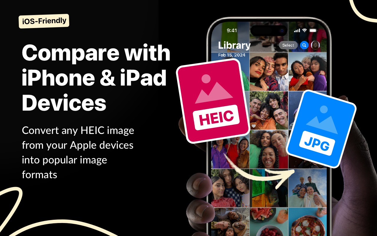 HEIC 转 JPG 转换器 - 截图 1