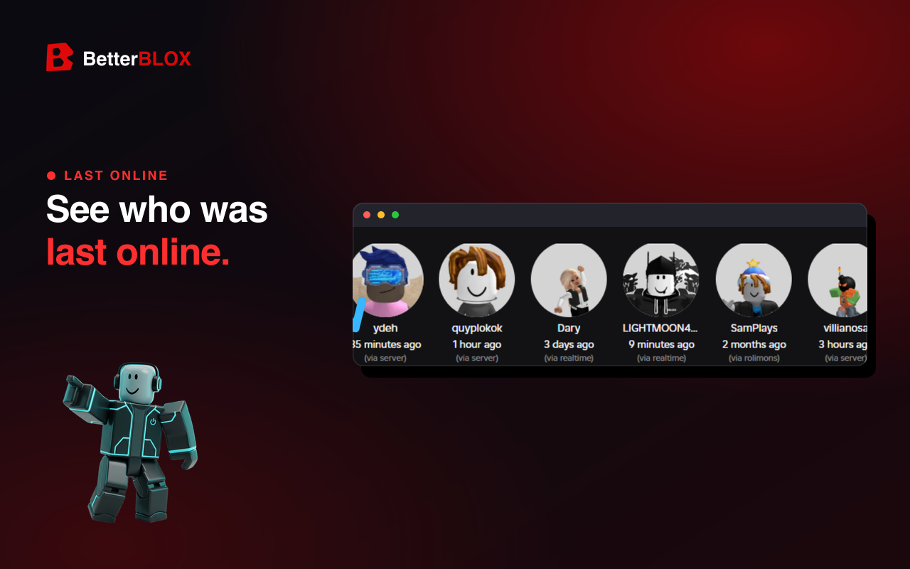 BetterBLOX - Better Roblox Extension - 截图 4