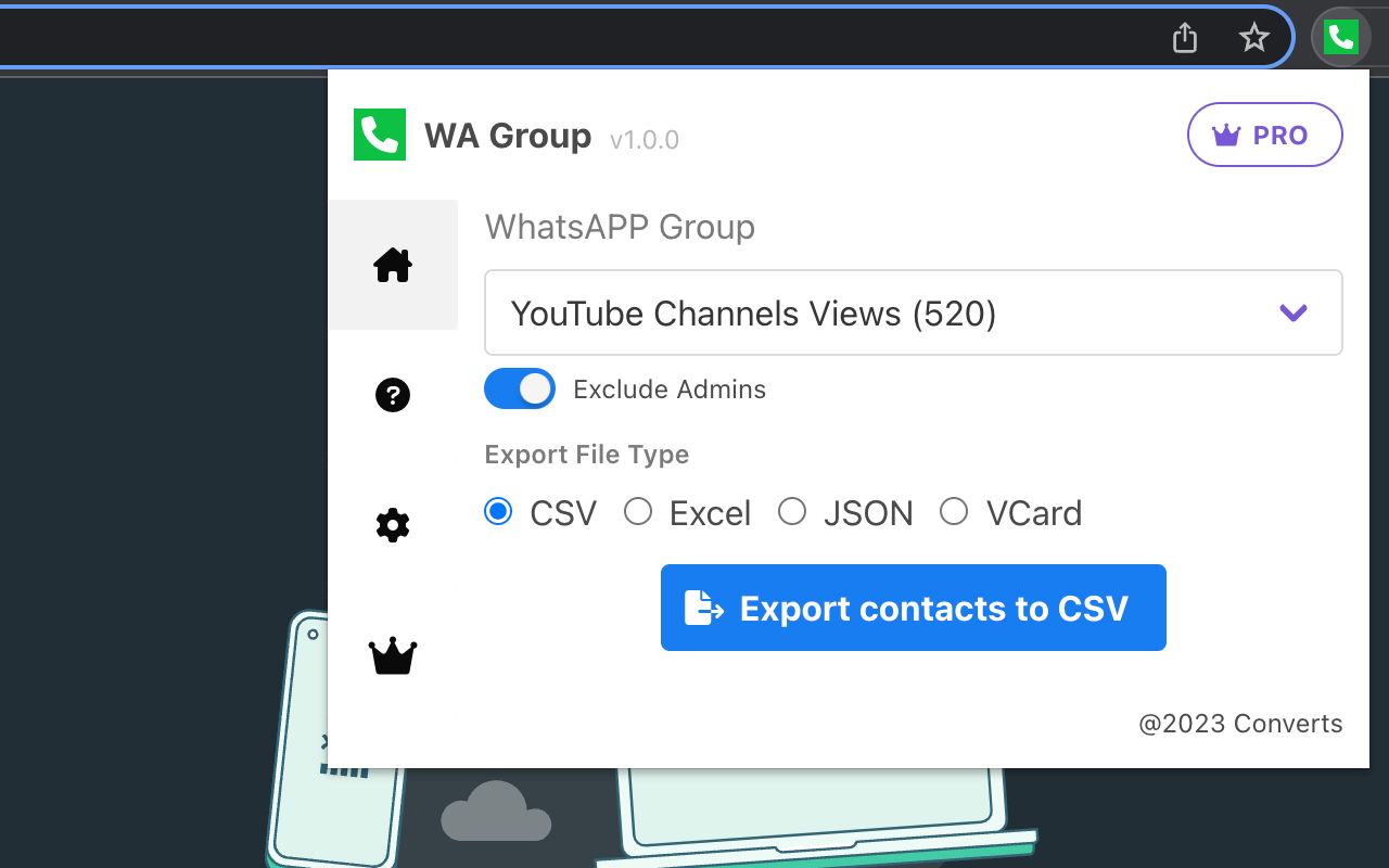 WA Group - 下载WhatsApp群组电话号码 - 截图 2