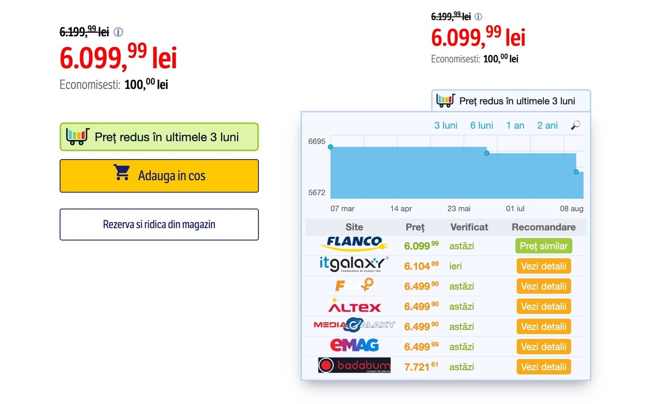 xPrice - istoric preturi & coduri de reducere - 截图 4