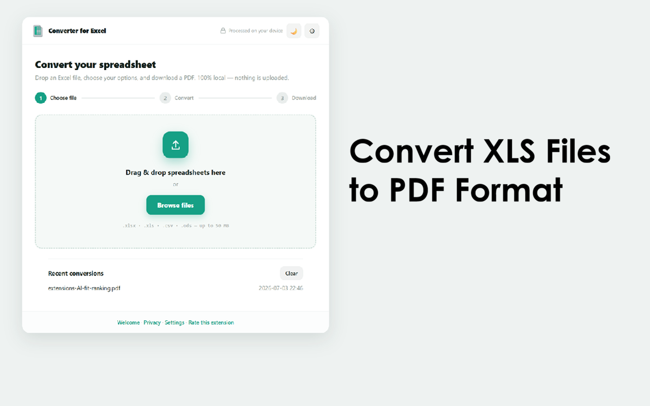 Converter for Excel - 截图 5