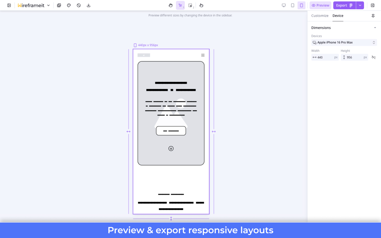 HTML to Figma: Convert Websites into Designs & Wireframes by Wireframeit - 截图 1