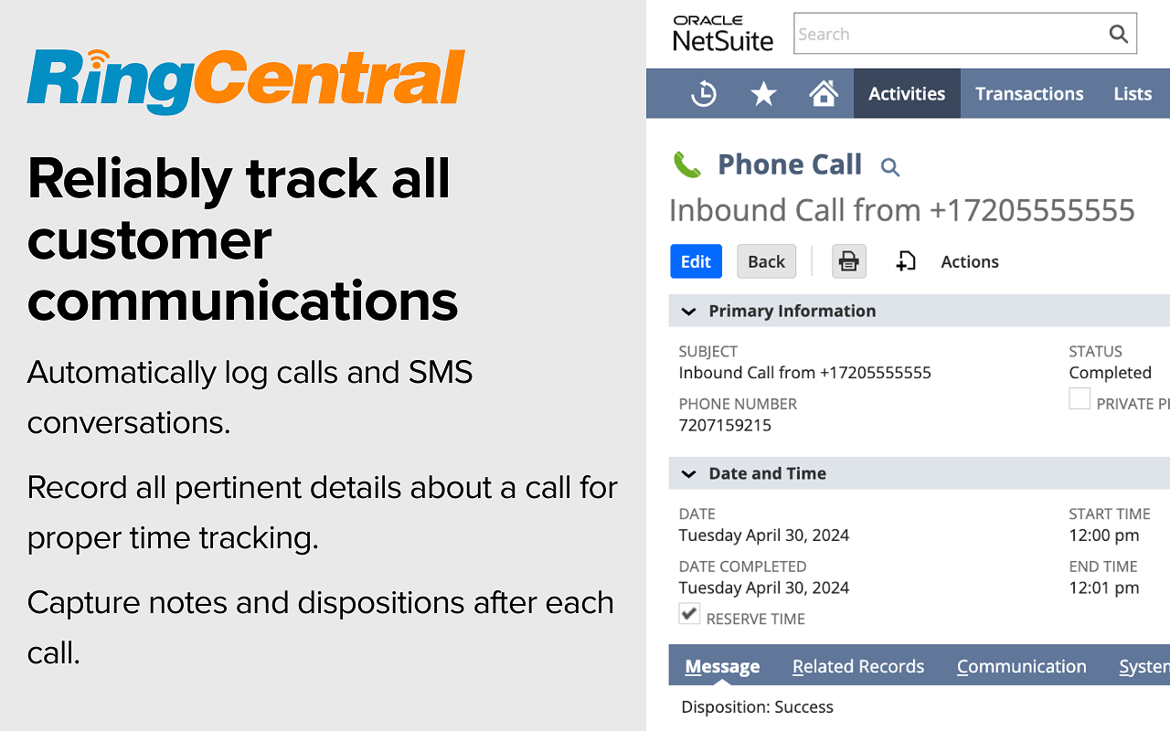 RingCentral App Connect - 截图 3