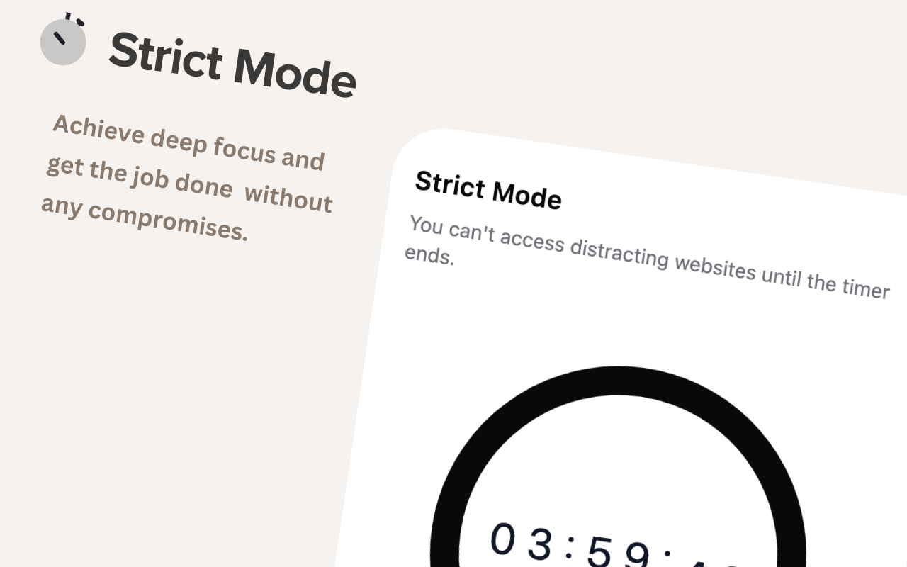 focusmode - Stay Focused, Be Present - 截图 4