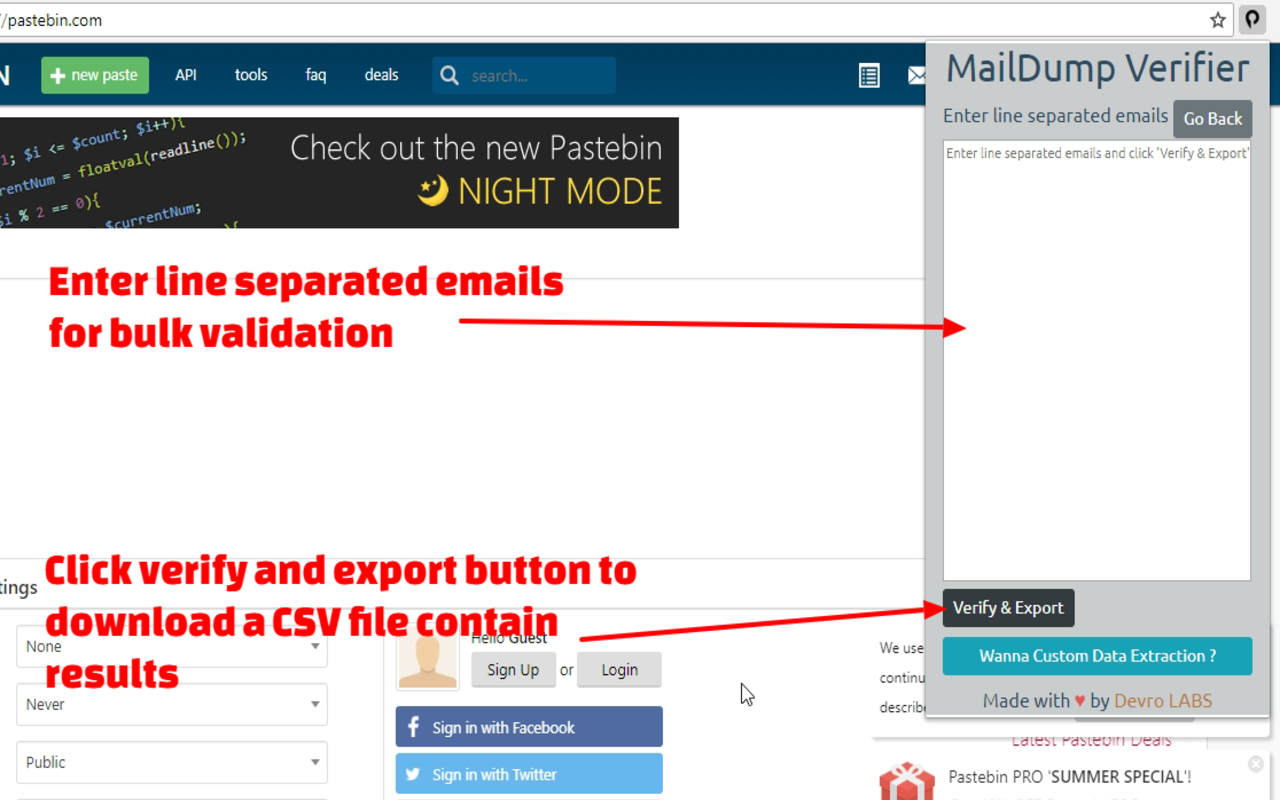 Email Verifier - 截图 1