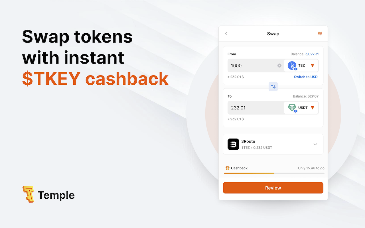 Temple Wallet - 截图 4