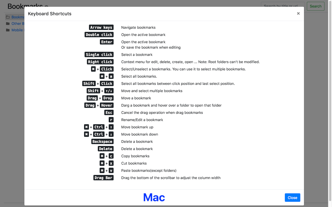 Finder Bookmarks - 截图 2
