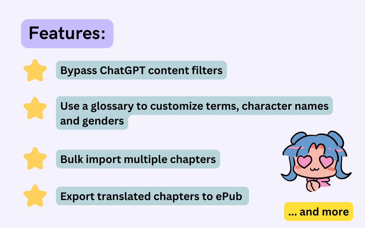 Webnovel Translator by OpenNovel - 截图 1
