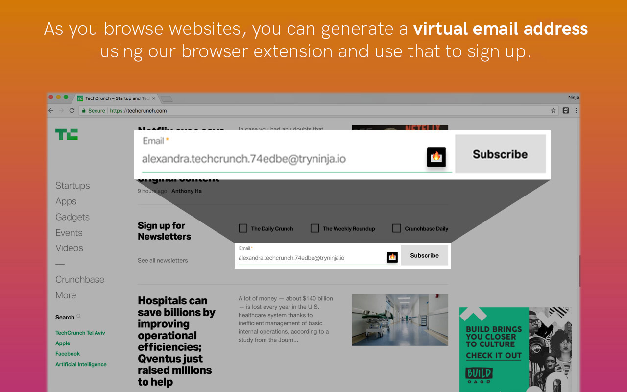 Burner Emails: Easy, Fast, Disposable Emails - 截图 5