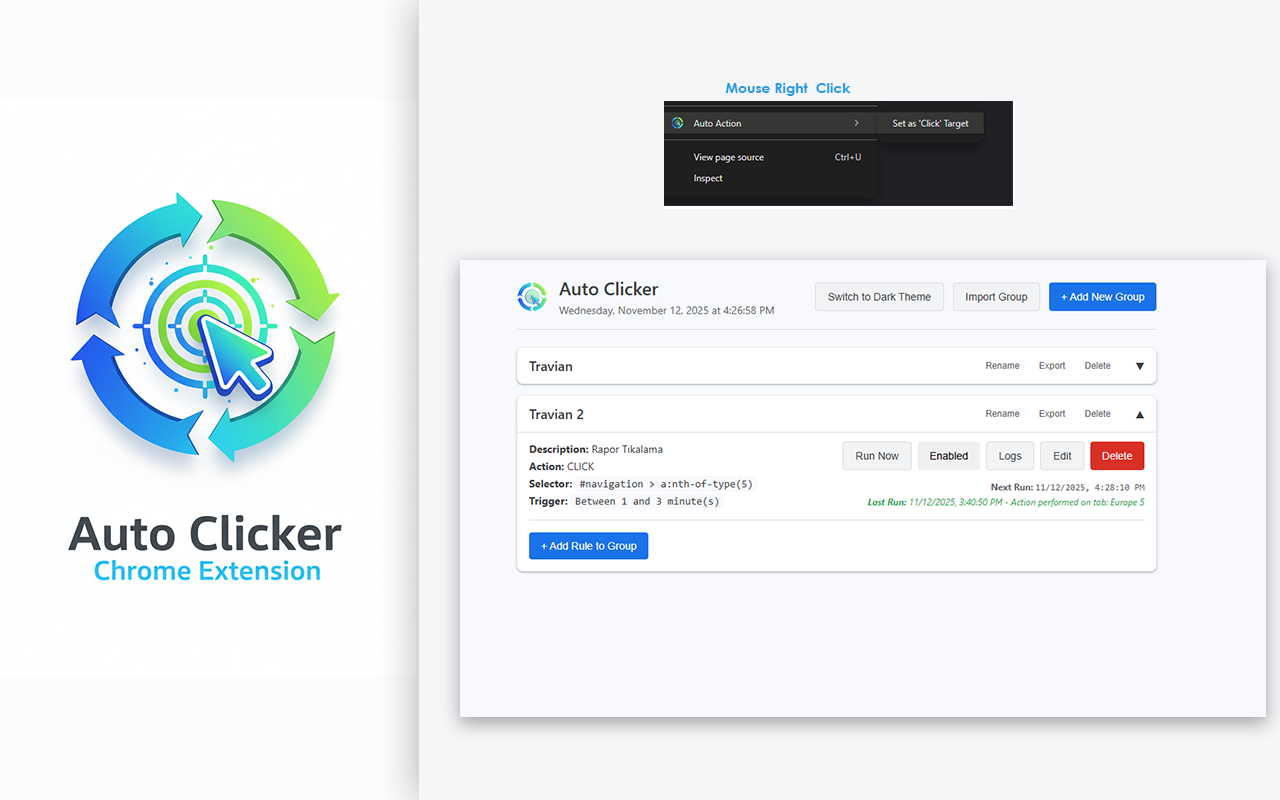 Auto Clicker Free Chrome Extension - 截图 3