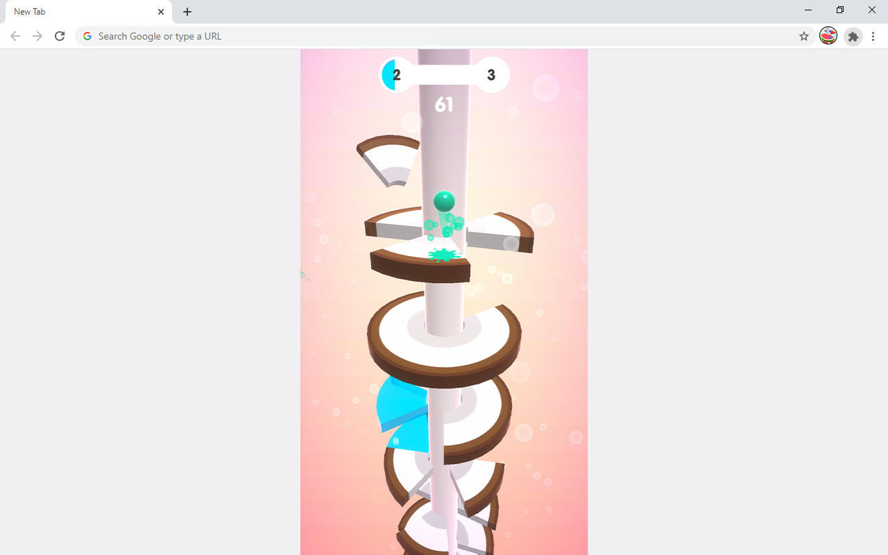 Helix Fruit Jump Arcade Game - 截图 3