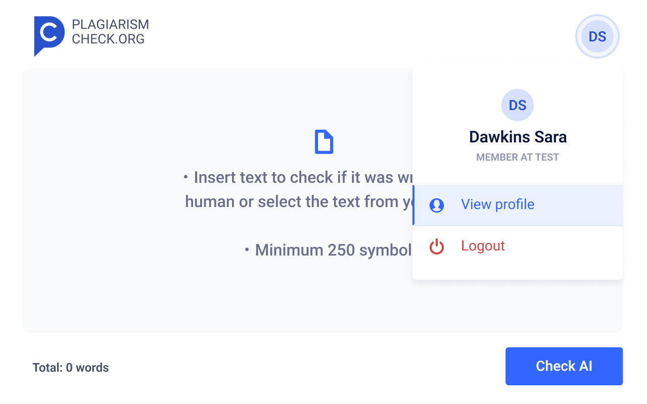 Trace GPT AI Detector by PlagiarismCheck.org - 截图 2