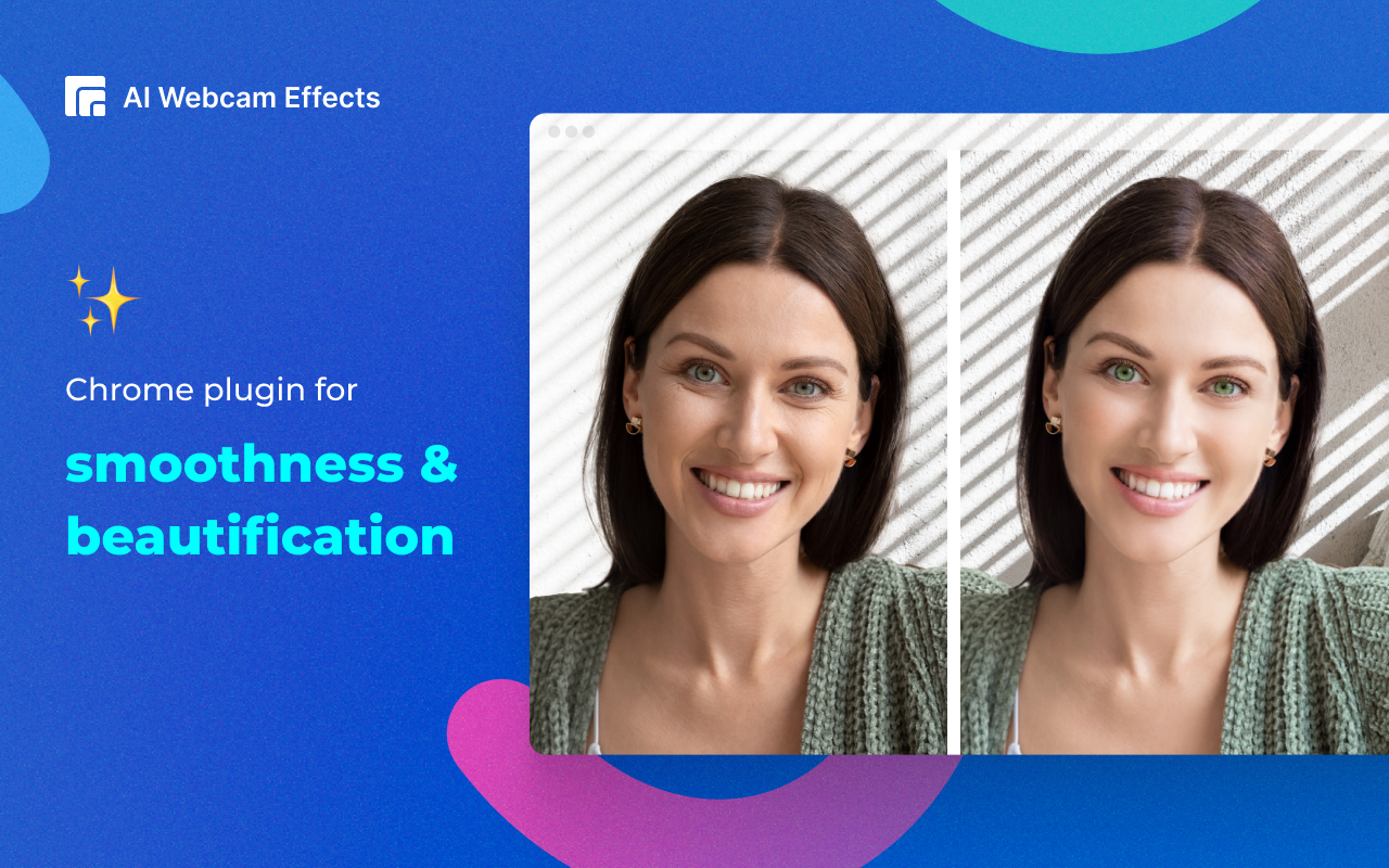 AI网络摄像头效果+记录器:Google Meet,Zoom,Discord及其他会议 - 截图 5
