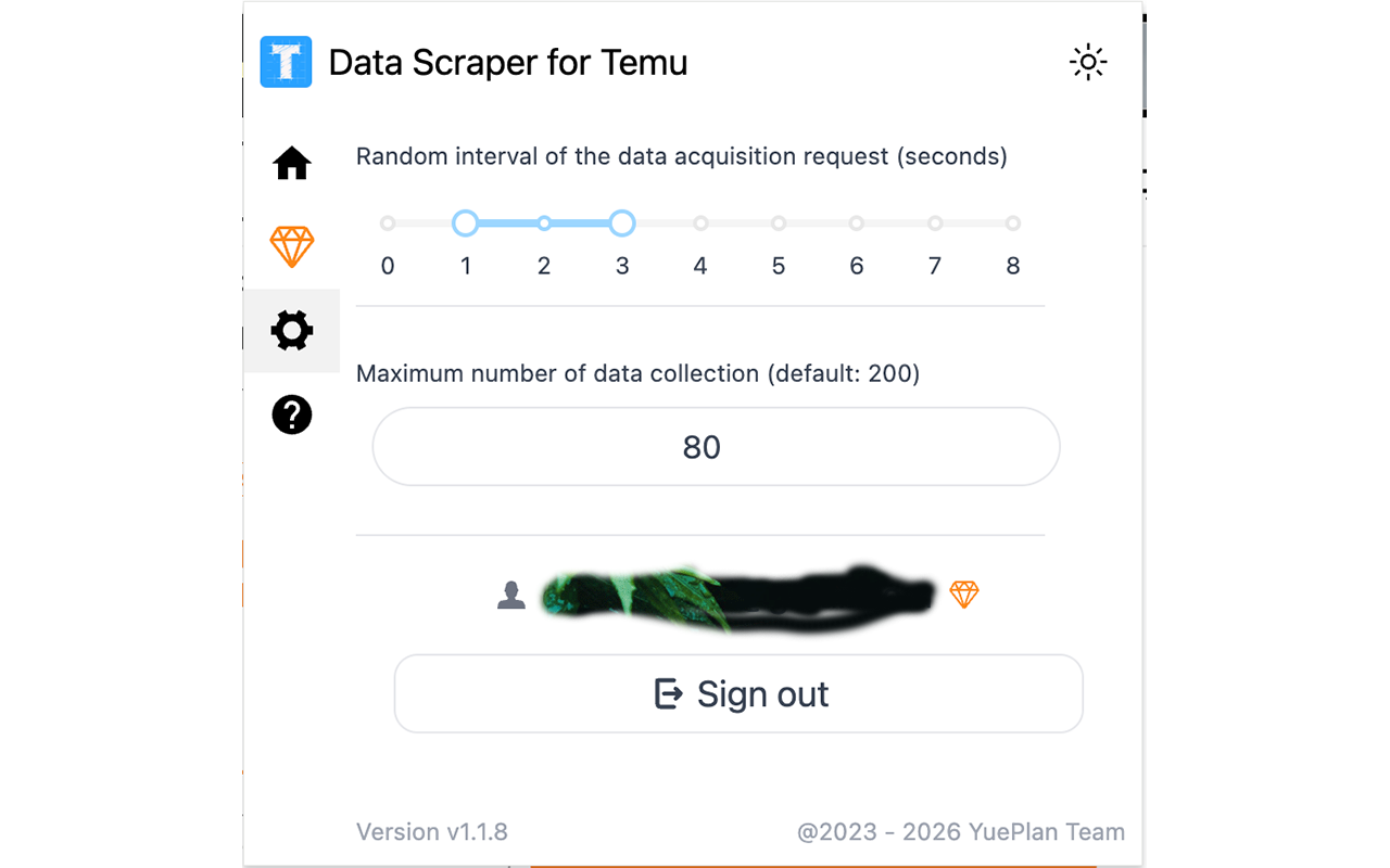 Data Scraper for Temu | Scrape Reviews Data to CSV - 截图 3