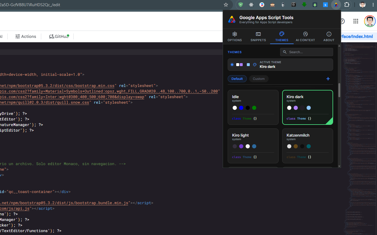 Google Apps Script Tools - 截图 2