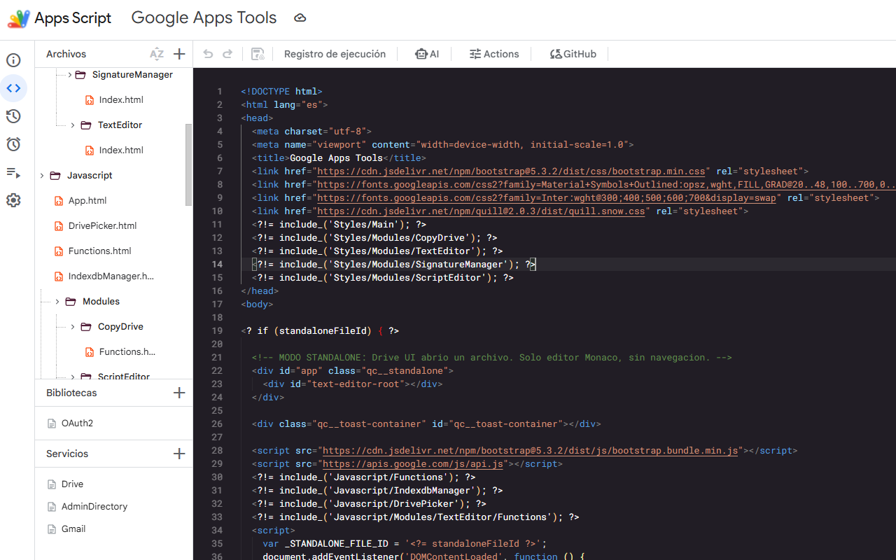 Google Apps Script Tools - 截图 3