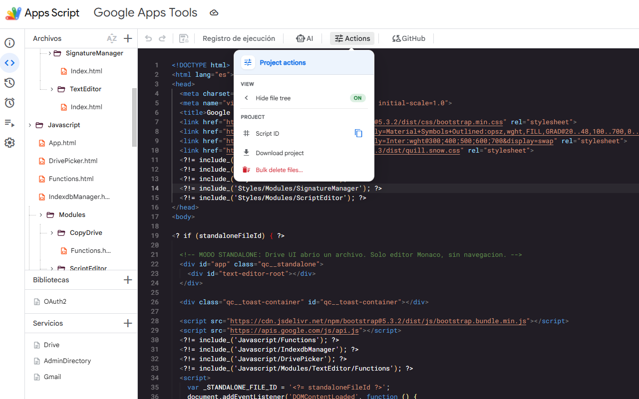 Google Apps Script Tools - 截图 4