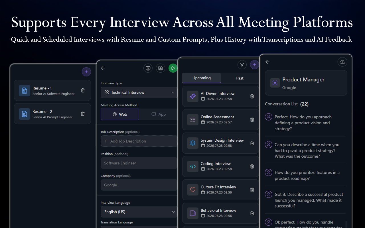Ntro.io: Free Job Interview Copilot for Technical & Behavioral Interviews - 截图 5