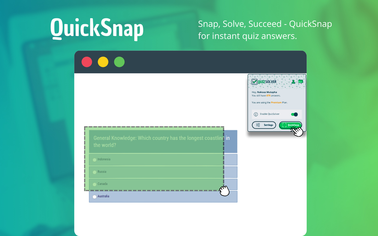 Quiz Solver AI - 截图 5
