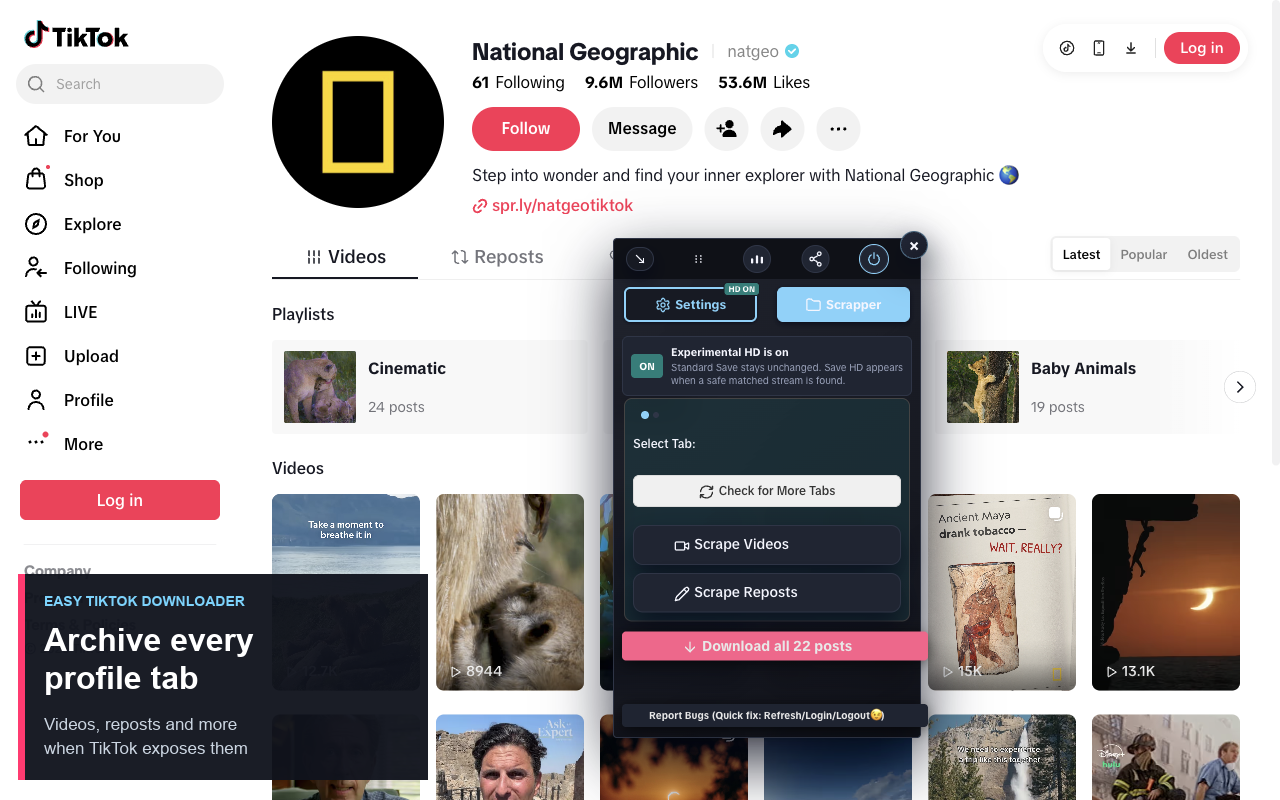 Easy TikTok Video Downloader (Remove Watermark) - 截图 5