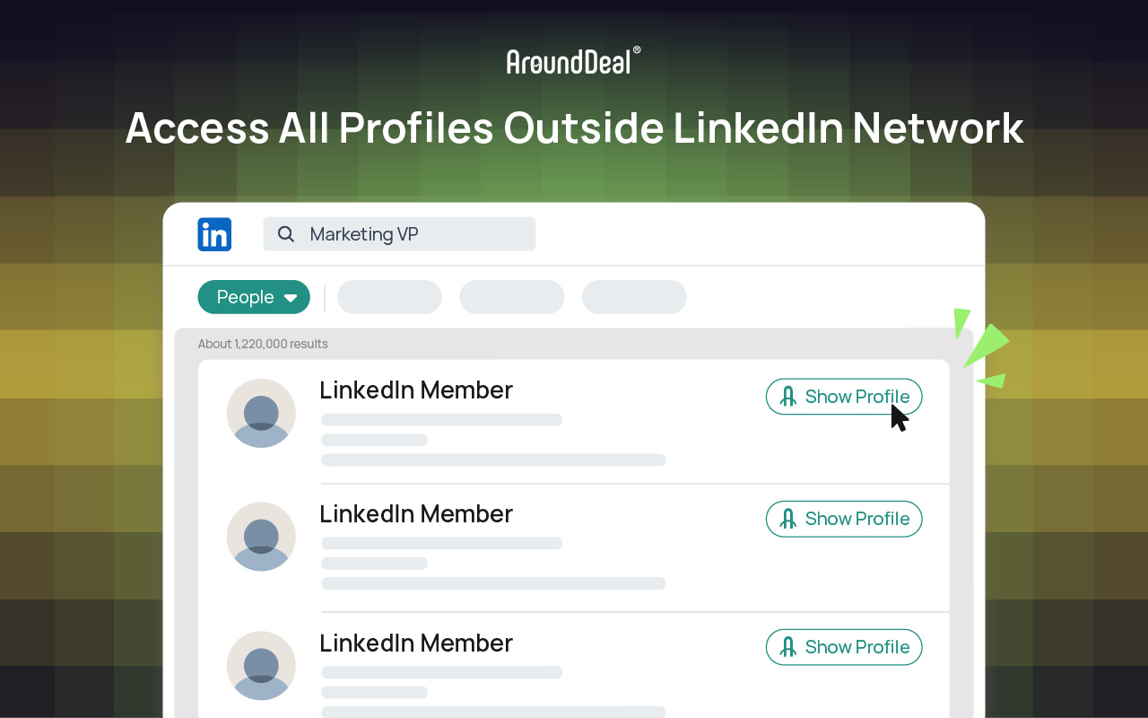 Free B2B Contact Info by AroundDeal - 截图 5