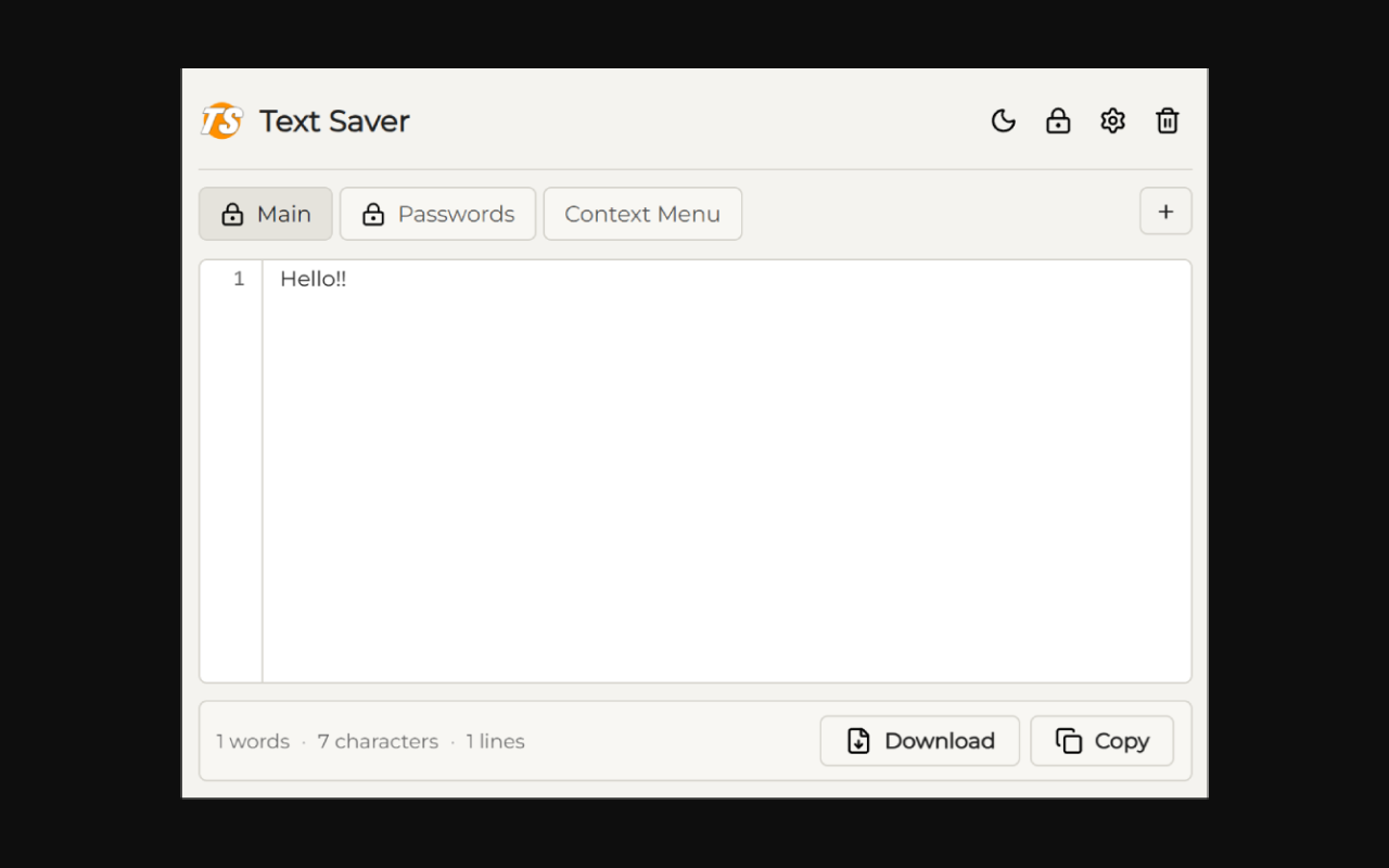 Text Saver - 截图 5