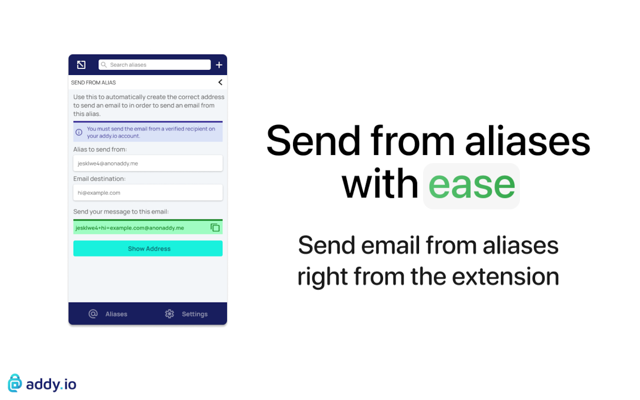 addy.io - Protect Your Email With Aliases - 截图 2