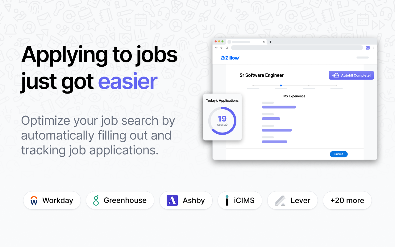 SpeedyApply: Job Application Autofill Tool - 截图 3