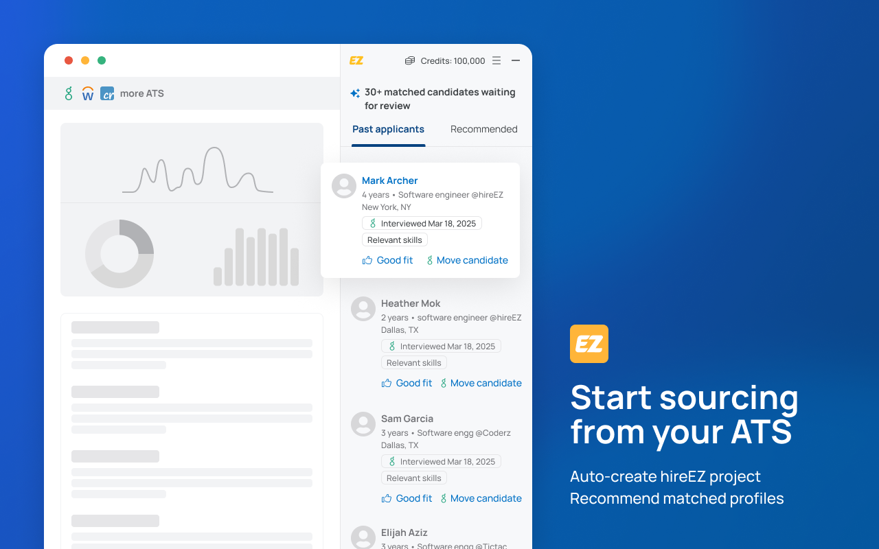 hireEZ for Chrome - Find and Engage Anyone, Anywhere. - 截图 2