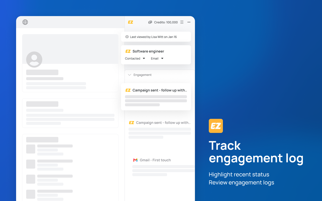 hireEZ for Chrome - Find and Engage Anyone, Anywhere. - 截图 4