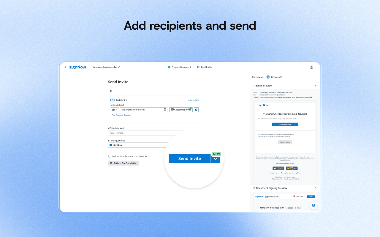 SignNow — Sign & Send Documents - 截图 2